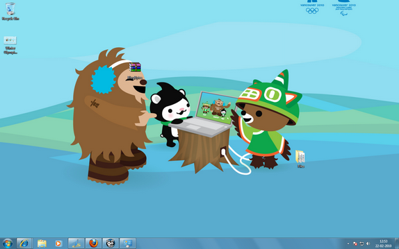 Winter Olympics Theme windows 7